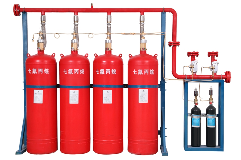 陜西管網式七氟丙烷氣體滅火系統